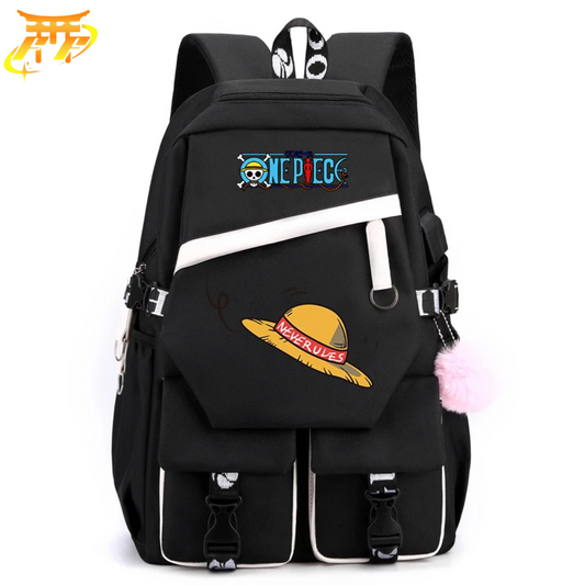 Cartable Chapeau de Paille "Never Rules" - One Piece™