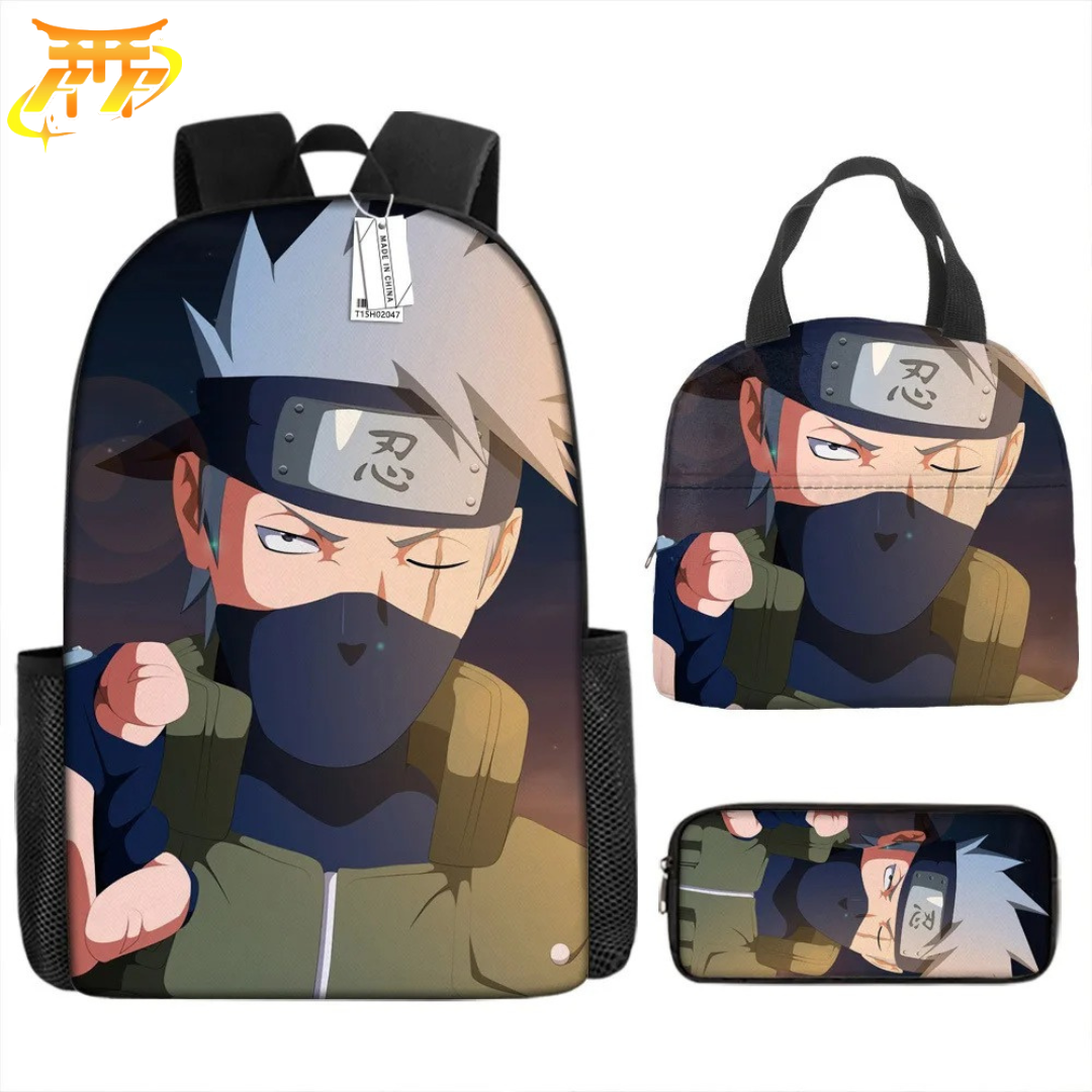 Cartable avec Trousse et Sacoche Kakashi Storm 3 - Naruto Shippuden™