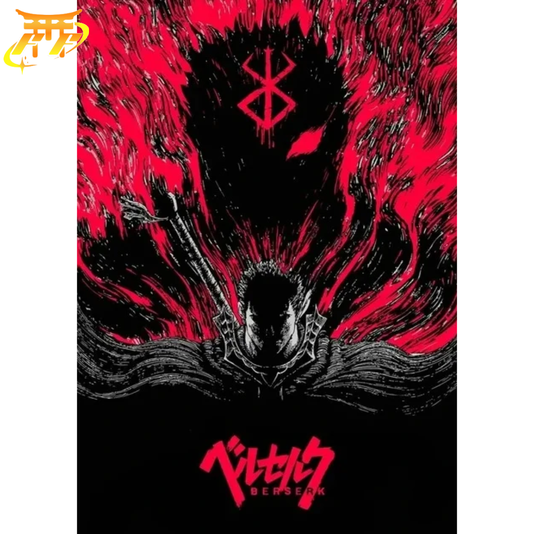 Poster La Folie de Guts- Berserk™