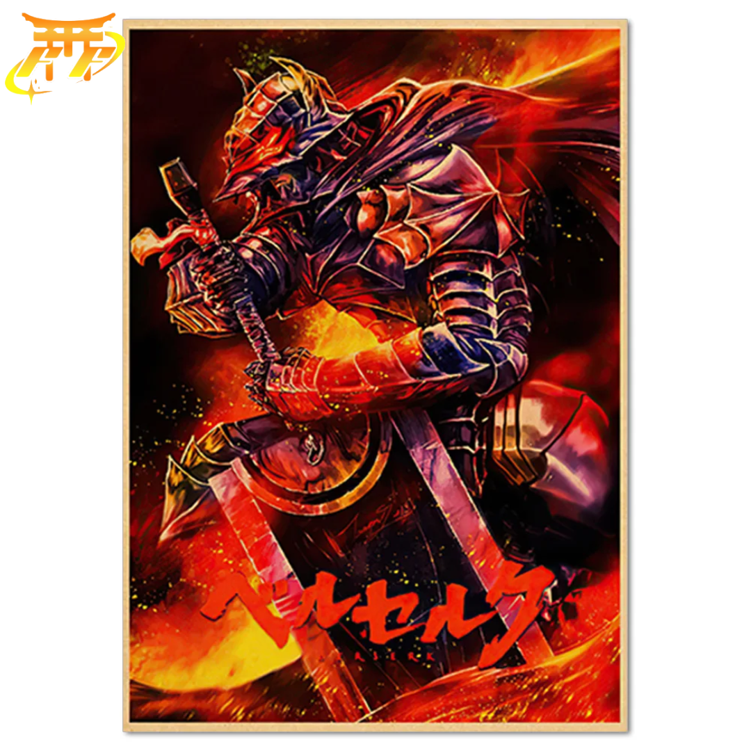 Poster Le Chevalier Noir - Berserk™