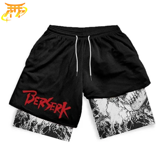 Short Chevalier Squelette Noir - Berserk™