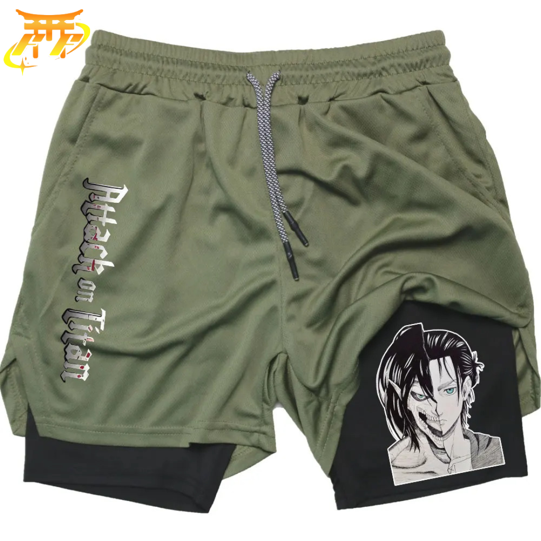 Short Eren Jaeger x Titan Assaillant - Attaque des Titans™