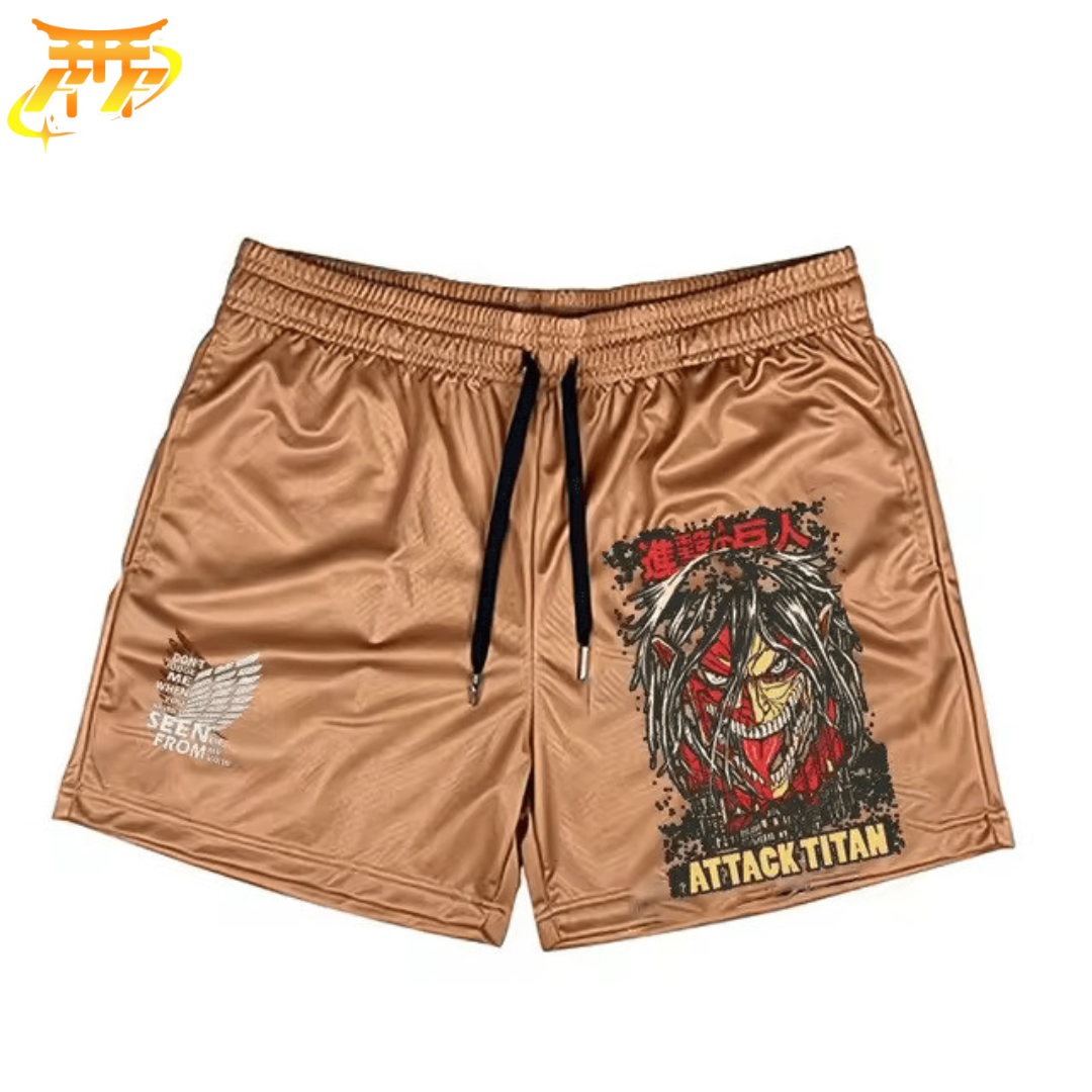 Short Titan Assaillant Marron - Attaque des Titans™