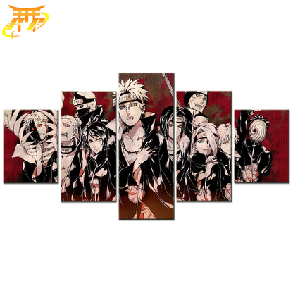 Tableau Akatsuki l'Alliance des Ombres - Naruto Shippuden™