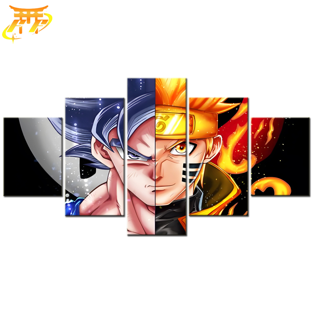 Tableau Goku x Naruto - Naruto Shippuden™