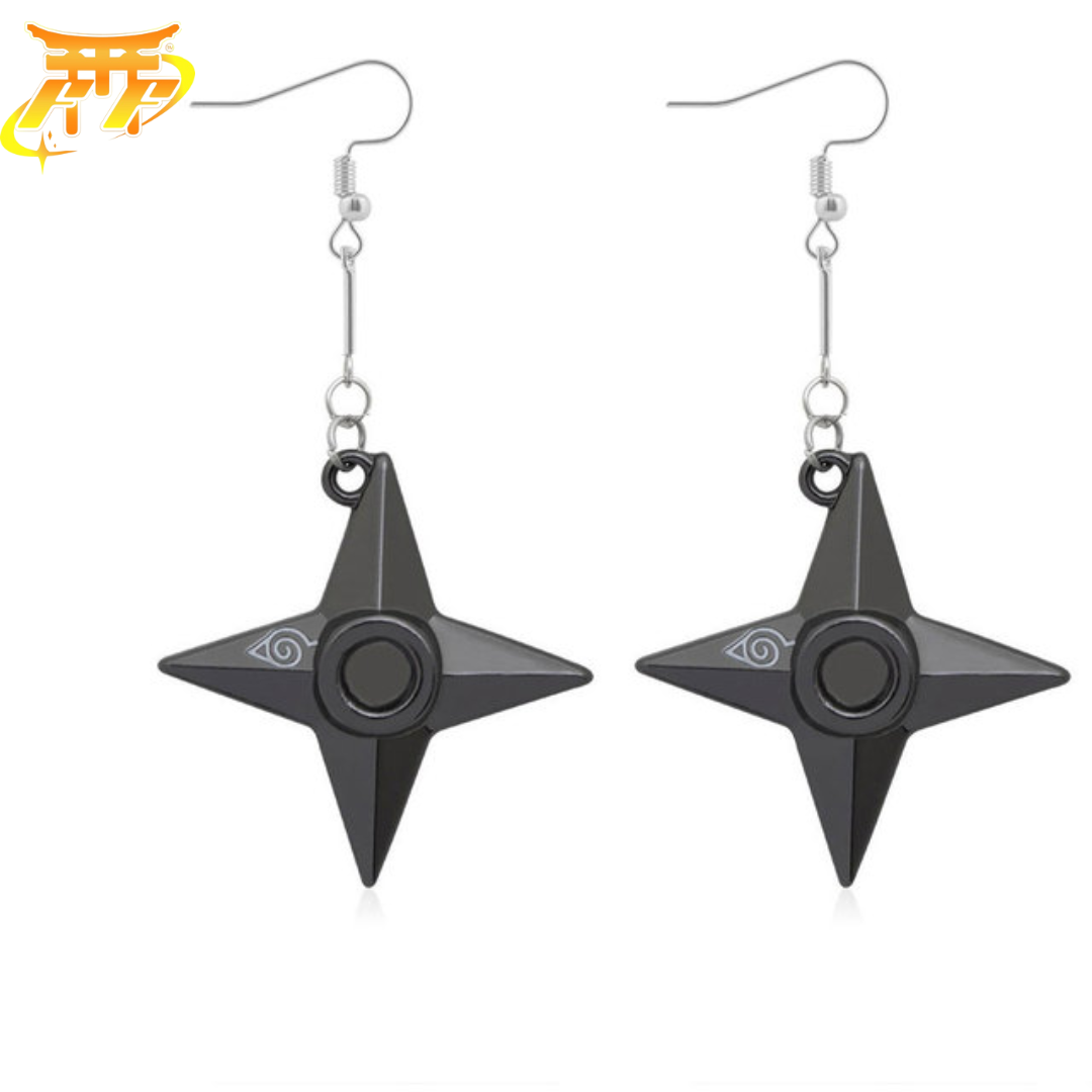 boucles-doreilles-shuriken-naruto-shippuden™