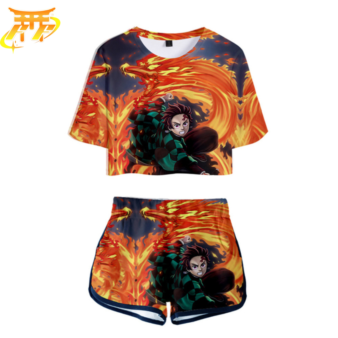 Pyjama Femme Tanjiro Kamado - Demon Slayer™