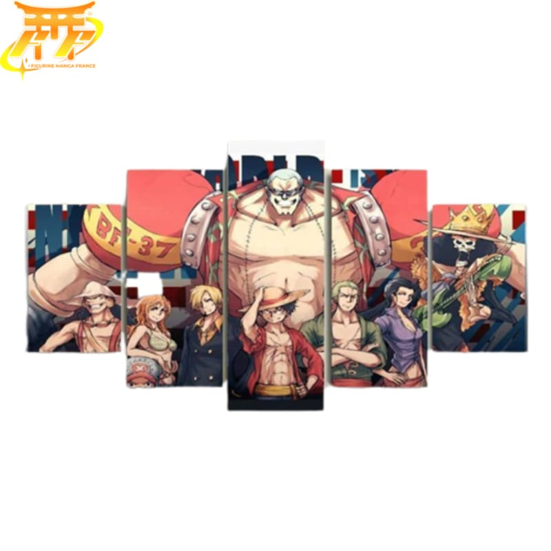 Tableau Équipage des Mugiwara - One Piece™