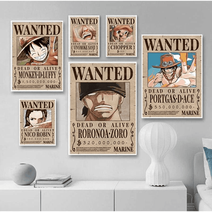 Poster Wanted Portgas D. Ace - One Piece™