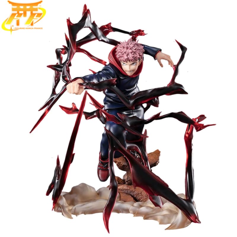 Figurine Itadori Yuji "Rayon noir" - Jujutsu Kaisen™