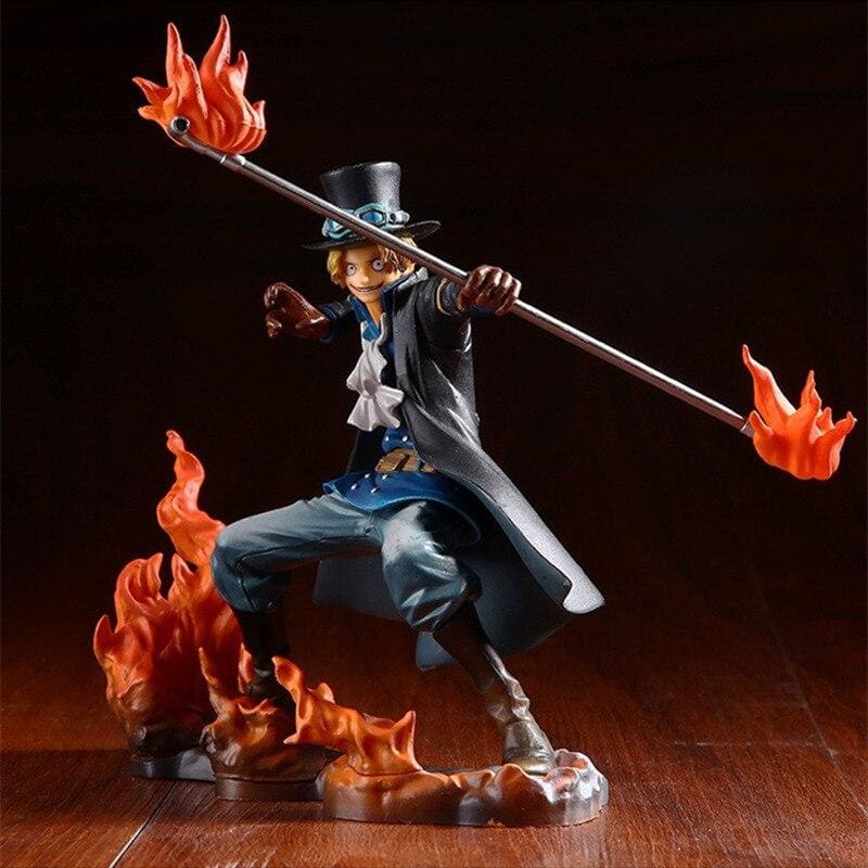 Figurine des 3 frères Luffy, Ace et Sabo 