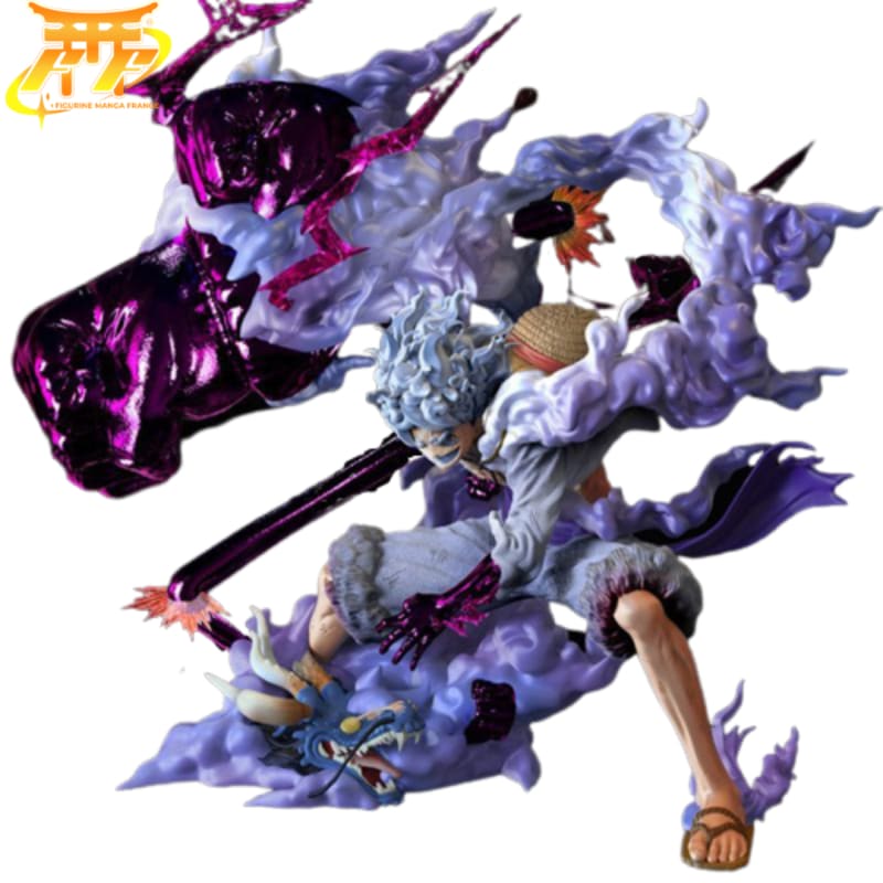 Figurine Luffy mode Gear 5 Vs Kaido - One Piece™