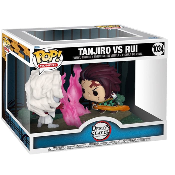 Figurine POP Tanjiro Vs Rui - Demon Slayer