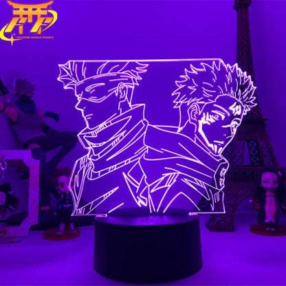 Lampe LED de Gojo et Sukuna - Jujutsu Kaisen™ - Figurine Manga France