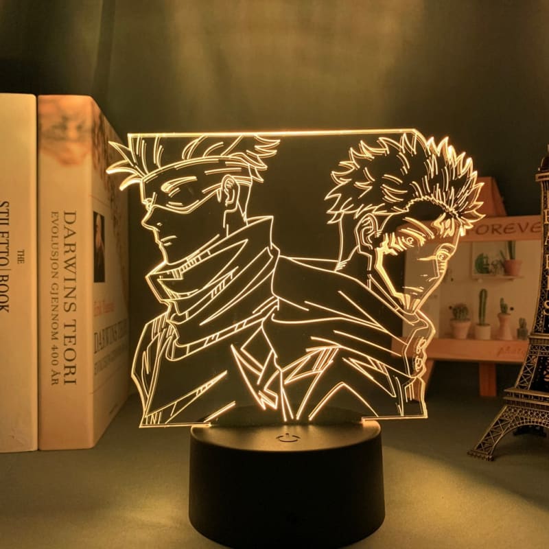 Lampe LED de Gojo et Sukuna - Jujutsu Kaisen™ - Figurine Manga France