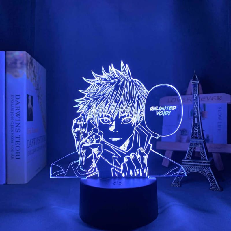 lampe-jujutsu-kaisen-satoru-gojo-lampe-led-3d-cadeau-decor-goodies-manga