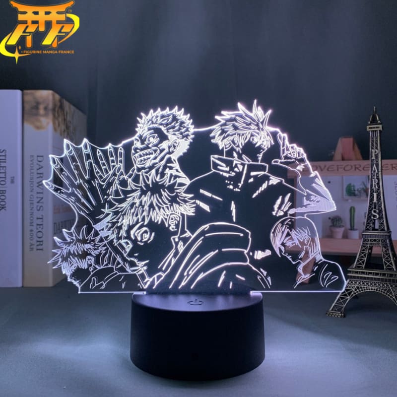 Lampe LED Galerie personnages - Jujutsu Kaisen™ - Figurine Manga France