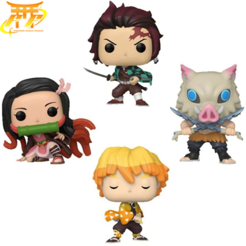 Pack Figurines POP Team Tanjiro - Demon Slayer™