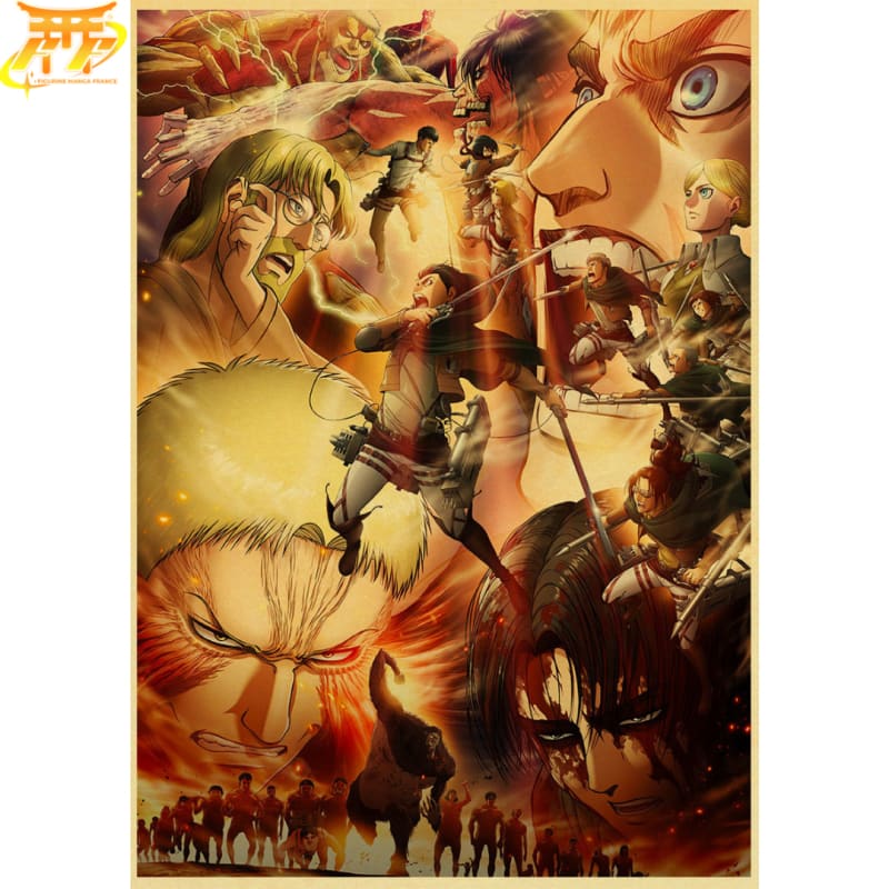 poster-bataille-de-shiganshina-lattaque-des-titans™