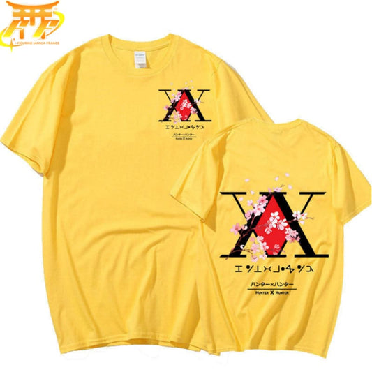 T-Shirt Jaune Association Hunter - Hunter X Hunter™ - Figurine Manga France