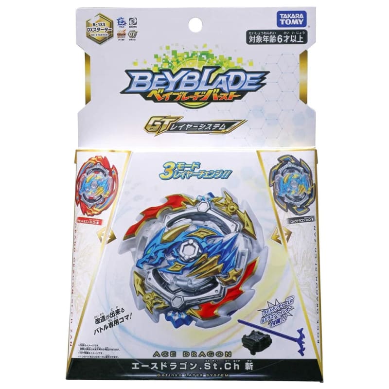 Toupies Ace Dragon Sting Charge Zan - Beyblade Burst Rise™